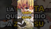 ¿QUÉ DECÍA LA CARTA QUE RECIBIÓ ZENITSU en el Último Capitulo ? #anime #demonslayer #kimetsunoyaiba