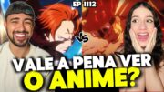 1ª VEZ VENDO One Piece | SHANKS vs KID – EP 1112 REACT