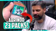 AAAAAAAAAAH ABRINDO 23 PACKS SÓ COISA BOA!! (YUGIOH)