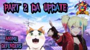 ANALISANDO A PART 2 DA UPDATE DO ANIME DEFENDERS! + NOVOS CODES! + LIVE INFINITA! | TioSussurro |