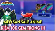 ANIME DEFENDERS – MÌNH SĂN SALE KIẾM 10K GEM SIÊU DỄ KHÔNG CẦN MẤT THỜI GIAN CÀY GEM #20