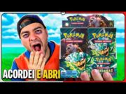 Acordei e FUI ABRIR CARTAS POKÉMON TCG