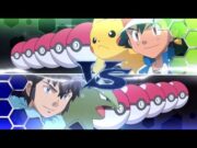 Ash Vs Alain Pokemon Battle In Hindi ||#trending #anime #video #pokemon ||✓✓✓$