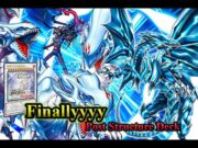 BLUE-EYES DECK FT.  NEW BROKEN SUPPORT POST STRUCTURE DECK Yugioh 2024