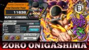 BOOST 3 ZORO RAID ON ONIGASHIMA GAMEPLAY | ONE PIECE BOUNTY RUSH | OPBR