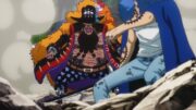 Blackbeard ambushed Law after the battle with Kaido and wanted to take Law's devil fruit power