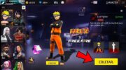 CONFIRMOU!! NARUTO A MELHOR RECOMPENSA DO FREE FIRE!