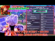 Cách Hack Anime Defenders Update 4,cách sử dụng Macro Script Buang hub  treo cày Gem cực dễ