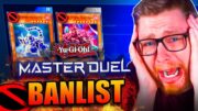 ENTTÄUSCHEND? Yu-Gi-Oh! Master Duel BANLIST Juli Was sagst du?