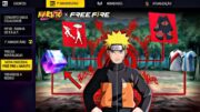 FINALMENTE!! PARCERIA COM NARUTO, PEGUE OS ITENS? CUBO GRÁTIS, CAMISAS DE TIME – NOVIDADES FREE FIRE