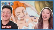 FIRE TANK PIRATES' BASE! 🔥🥵 | One Piece Episode 827 Couples Reaction & Discussion