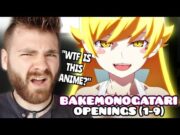 First Time Reacting to "Bakemonogatari Openings (1-9)" | New Anime Fan! | REACTION!