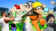 Franklin becomes Naruto in the Hidden Leaf Village – GTA 5