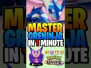 Greninja Ultimate 1 Minute Guide in Pokémon UNITE #pokemonunite