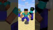 HELP Herobrine Throw The Bedrock Ball #friendship #shorts #trending #anime