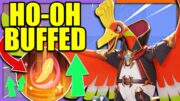 I tried the HO-OH Unite Move BUFFS | Pokemon Unite