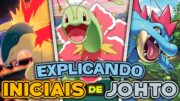 Iniciais de Johto são sobre dificuldade…