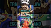 Law vs Egghead Characters || #whoisstrongest #trafalgarlaw #luffy #zoro #onepiece #shorts