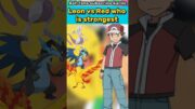 Leon vs Red who is strongest | full battle 6v6 #pokemon #shorts