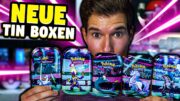 Lohnen sich die NEUEN Tin Boxen? 🔥😱 POKÉMON Booster Opening