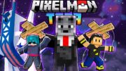 MANIPULEI TODOS do PIXELMON TERA pra CAPTURAR um POKEMON LENDÁRIO no MINECRAFT