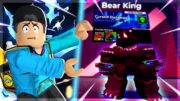 Madugo Ang Grind Upang Makuha si BEAR KING sa Roblox Anime Defenders