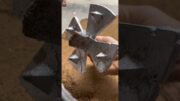 Making unique things by melted metal. #shorts #meltingmetal #melting