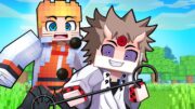 NARUTO adotou um BEBÊ HAGOROMO no Minecraft