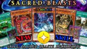 NEW SACRED BEASTS SUPPORT & SKILL | up to 16.000 ATK?! Uria, Raviel & Hamon [DUEL LINKS]