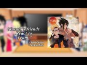 Naruto’s friends react to Team 7 || SasuNaru || SakuHina ||