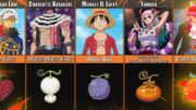 ONE PIECE All Shown Devil Fruits | Image of Devil Fruits