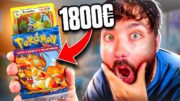 OUVERTURE D’UN BOOSTER POKÉMON SET DE BASE ÉDITION 1 LOURD 1996 !