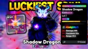 Obtaining 0.10% *EXCLUSIVE* SHADOW DRAGON with 1 WISH…in Anime Defenders