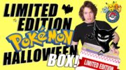 Opening Official Pokemon Halloween Limited Edition Items! (2019)