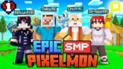 PIXELMON EPIC SMP * TẬP 1 | CHÚ 9 TRỞ LẠI HÀNH TRÌNH TRỞ THÀNH BẬT THẦY POKEMON !!