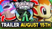 POKEMON NEWS! 15TH AUGUST LEGENDS Z-A TRAILER RUMOR! NEW UPDATES REVEALED & MORE!