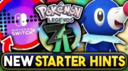 POKEMON NEWS! NEW LEGENDS Z-A STARTER HINTS! NEW EVENTS REVEALED, SWITCH 2 UPDATES & MORE!