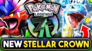 POKEMON NEWS! STELLAR CROWN ANNOUNCED! NEW LEGENDS Z-A TRAILER RUMORS & MORE!