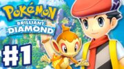 Pokemon Brilliant Diamond and Shining Pearl – Gameplay Walkthrough Part 1 – Sinnoh Region Intro!