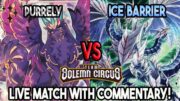 Purrely Vs Ice Barrier : Yu-Gi-Oh! Locals Feature Match | Live Duel