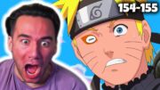 SAGE MODE🔥 Naruto Shippuden 154-155 Reaction