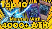 Top 10 Monsters With 4000 Or More Attack in YuGiOh