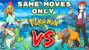 We Catch Randomized Pokemon And Only Use The SAME MOVES… Then we FIGHT!