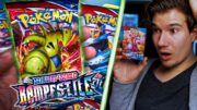 Wir öffnen die NEUEN Booster 🔥 Pokémon Schwert & Schild – Kampfstile Build and Battle Boxen