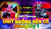 XẾP HẠNG UNIT KHÔNG NÊN SỠ HỮU ALMIGHTY 1 TRONG ANIME DEFENDER?!