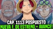 ¡ONE PIECE CAPITULO 1113 SUB ESPAÑOL FECHA DE ESTRENO Y AVANCE!