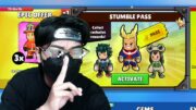 【STUMBLE GUYS】OPEN NEW ANIME STUMBLE PASS SIUU !!! LEST GO FINISH YOUR EPIC MAP