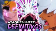 Cada ATAQUE FINAL de LUFFY en ONE PIECE