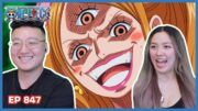 DO WE TRUST PUDDING OR NOT?! 😭😂 | One Piece Episode 847 Couples Reaction & Discussion