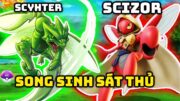 Đấu Trường Pokemon Tập 14 | SÁT THỦ SCYTHER vs SCIZOR CÓ THỂ DÙNG THUẬT PHÂN THÂN CÂN CẢ BẢN ĐỒ